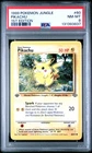 1999 POKEMON JUNGLE 1ST EDITION #60 PIKACHU PSA 8