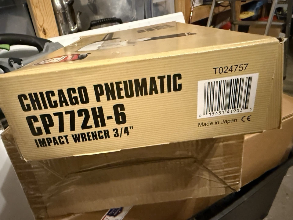 Chicago Pneumatic CP772H-6 3/4" Air Impact Wrench 2" Shank 1000 Ft-Lbs - Image 4 of 4