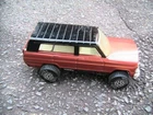 Vintage Mini Tonka Copper Jeep Cherokee Chief Wagoneer Truck, Pressed Steel Toy