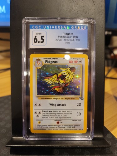 Pidgeot (Unlimited) graded CGC 6.5 for sale on eBay