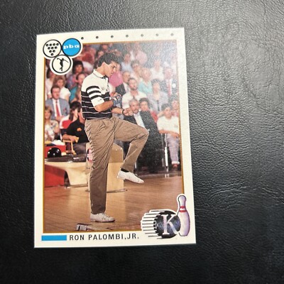 Jb16 PBA Pro Bowlers KingPin Bowling 1990 #44 Ron Palombi Jr Erie