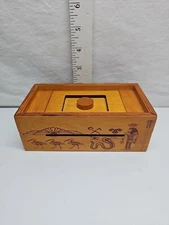 True Genius Pharos’s Tomb Wood Brain Teaser Puzzle Box