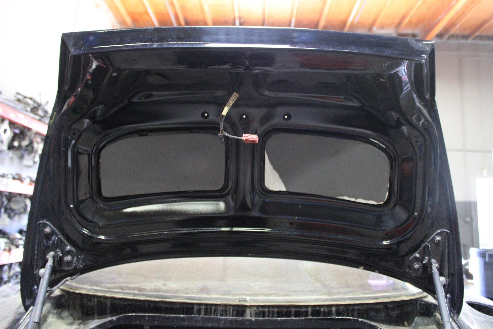 Ferrari 575, Decklid Tailgate, Trunk Lid, Black, Used, P/N 65361400