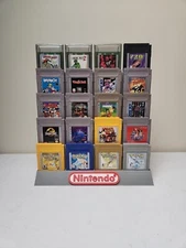 Nintendo Gameboy 20 Cartridge Display Stand, 3D Printed