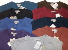 Daniel Cremieux Signature Collection Sweater Vest 100 Supima Pima Cotton 65 NWT