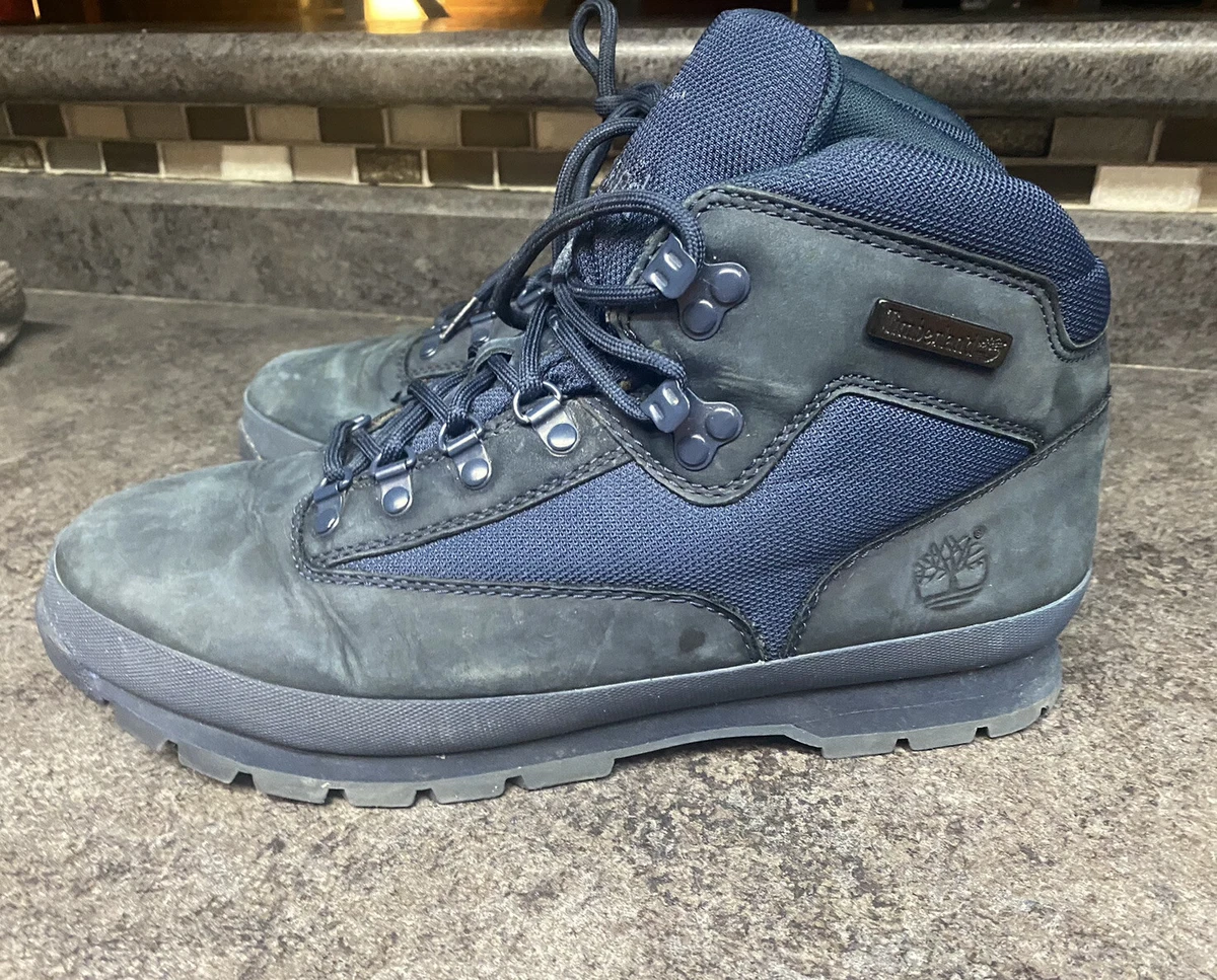 Volwassen Zeep stimuleren Timberland Euro Hiker Boots Size 13 Navy | eBay