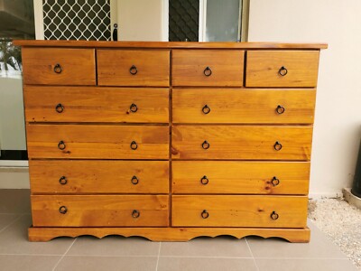 double tall boy dresser