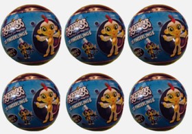 6 Fingerlings   PLASTIC SURPRISE  EGGS WITH 3D Fingerling Inside