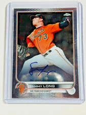 2022 Topps Chrome Rookie Autograph #RASL Sammy Long San Francisco Giants