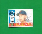 1960 TOPPS #503 DON LEE - SIGNED - AUTO - AUTOGRAPHED - SENATORS