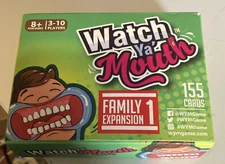 Watch Ya' Mouth The Authentic Hilarious Mouthguard Party Game Expansion Used