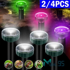 Repelente de serpientes y plagas de topos y ratones ultrasónico animales solares