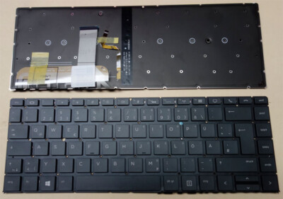 original Tastatur HP EliteBook X360 1040 G4 G5 Keyboard backlit Deutsch QWERTZ