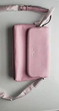Kate Spade Chester Street Annalise quartz Pink Leather Crossbody Bag (678) WKR00