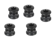 BLACK 5-Count Set of Origin8 Single-Speed Fixed Gear BMX Track Chainring Bolts
