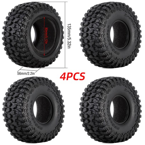 4x Short Course Truck Reifen & Räder 17mm Hex für RC 1/7 Desert Truggy Truck - Bild 6 von 15