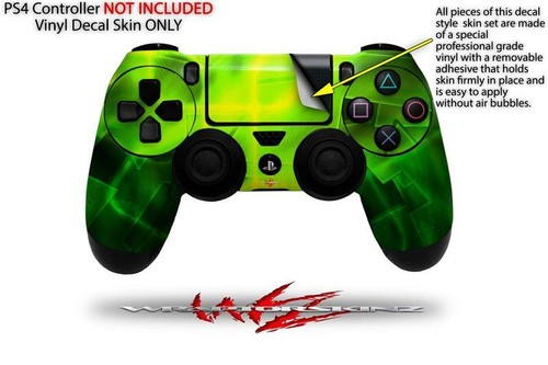 Skin für Sony PS4 Controller Cubic Shards Grün - Bild 2 von 3