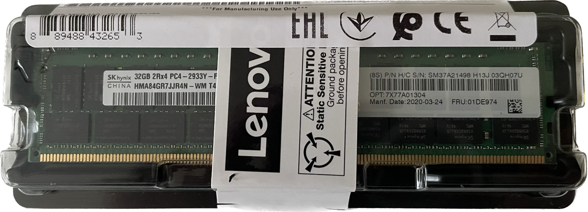 ミミック.72 Hynix 32GB PC4-23400 (DDR4-2933) Memory (HMA84GR7JJR4N-WM) for