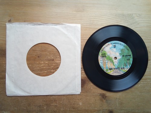 Alice Cooper Teenage Lament '74 Very Good 7" Single Vinyl Record K16345 - Picture 2 of 2
