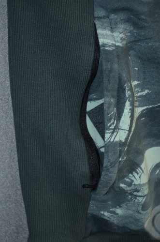 Fabletics Mens M The Courtside Hoodie Sweatshirt Abstract Zip Pockets SB2147584 - Picture 5 of 9