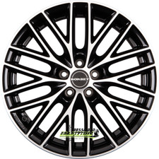 Borbet BS5 black polished 7x16 ET38 - LK5/112 ML72.5 Felge Alu
