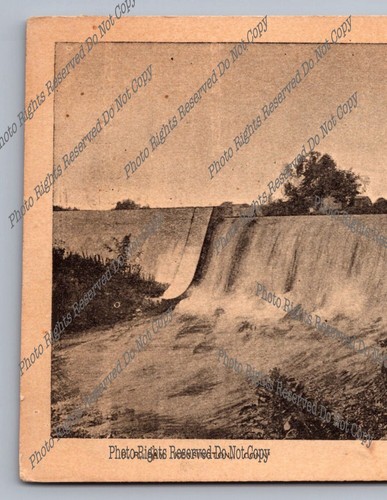Antique Postcard 1907 Railroad Dam Kensington Connecticut - Picture 3 of 14