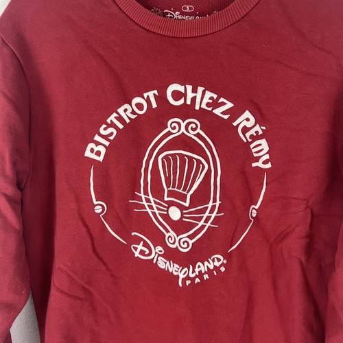 Disneyland Paris Ratatouille Bistrot Chez Remy Sweatshirt Size Small Rare - Picture 2 of 5