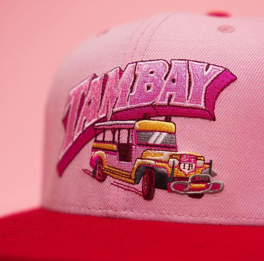 帽子 Tambay cap PINK Tambay v14 PINK JEEPNEY Cap Comes With TAMBAY PINK Box
