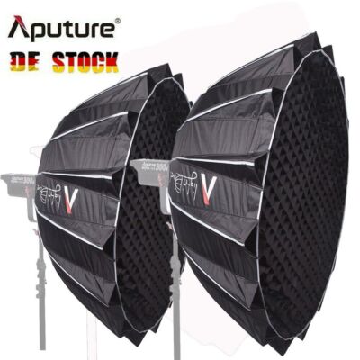 2X Aputure Light Dome III Softbox Diffuser Grid for Bowens Light 120d II 300d II