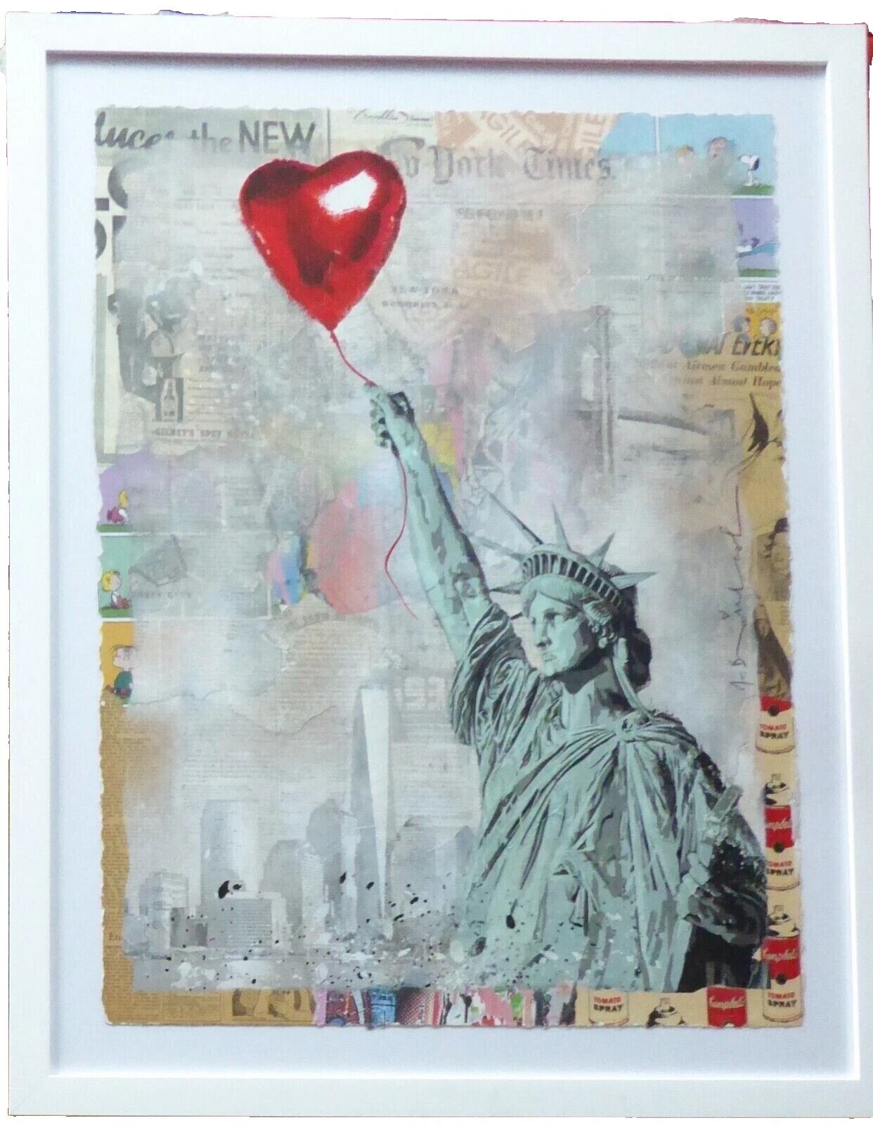 Papel arte Pop Arte mixta y Collage Arte