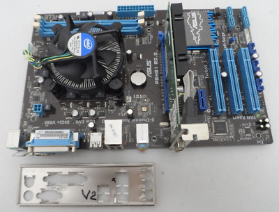ASUS P8H61 R2.0 LGA 1155 3x PCI MotherBoard + Pentium G860 3Ghz & Grafikkarte 51