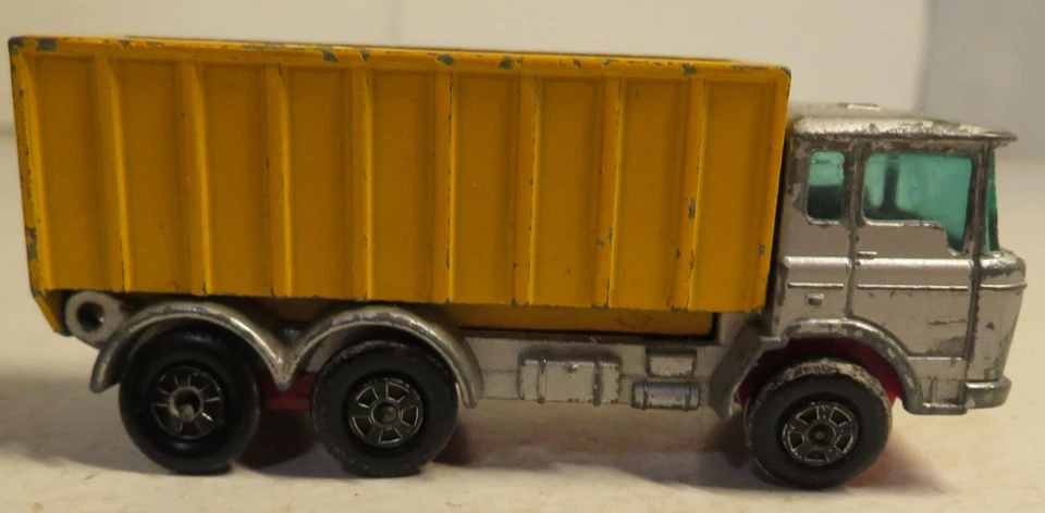 Camión contenedor volquete Matchbox Superfast 47 DAF Diecast juguete Lesney vintage Foto 2 de 4