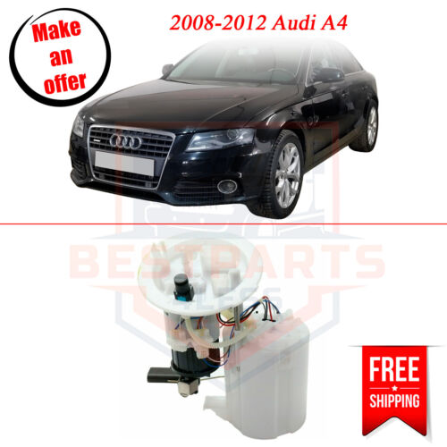 NEW Electric Fuel Pump for 08-12 Audi A4 / A5 / Quattro / S4 / S5 / Cabriolet - Foto 1 di 12