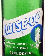 Wise-Up; Werbelow Beverages Inc.; Shawano, Wis.; 2-color ACL soda pop bottle