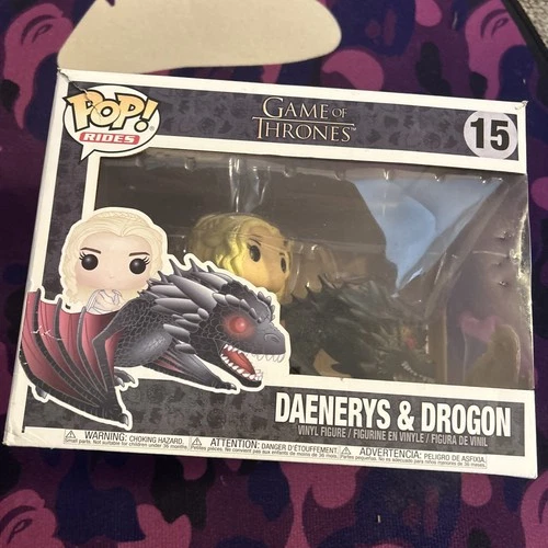 Funko Pop! #15 Daenerys & Drogon – Game of Thrones Rides Vinyl Figure