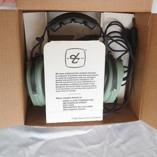 New Old Stock David Clark Aviation headset / Microphone H10-80 Pilot Gear