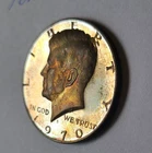 1970 S Kennedy Half Dollar silve  proof Toned-uncirculated