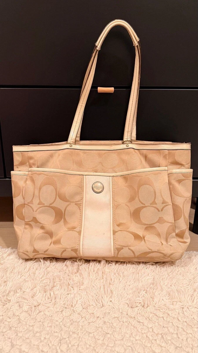 coach diaper bag tan products for sale | eBay
