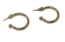 Womens Small Hoop Earrings, One Pair - Please Choose Color