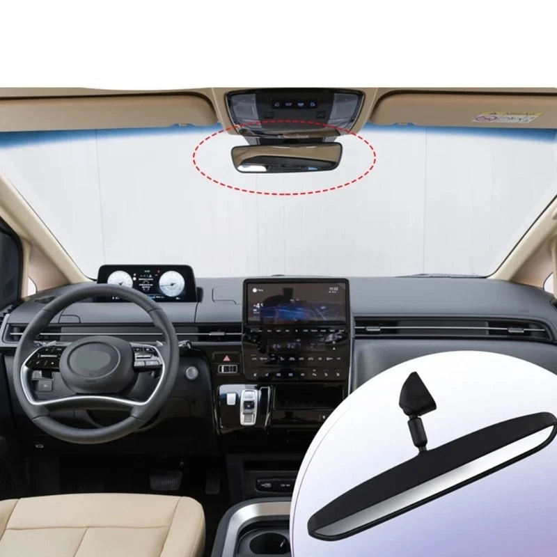 Vehicle Rearview Mirror Wide Angle Design Safe Driving 85110-L1000 for Staria - Image 2 of 4