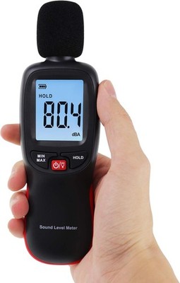 Digital Sound Level Meter Noise Decibel Tester 30-130dB Measurement Bluetooth