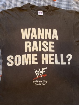 VINTAGE WWF 1998 Stone Cold Steve Austin Wanna Raise Some Hell