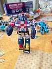 Vintage 1984 Bandai Voltron 1 Warrior Deluxe Set 6" Die cast Minature Robot