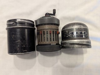 Curta Calculator Type II #515356 Very Good Condition