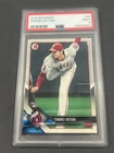 SHOHEI OHTANI - 2018 Bowman Rookie Card #49 PSA 9 Mint Angels Base RC