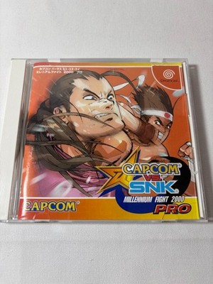 Capcom vs SNK Millennium Fight 2000 Pro Dreamcast Japan CIB Tested Disc
