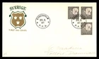 Mayfairstamps Sweden FDC 1961 shield and crowns 20 cents First Day Cover aaz_040