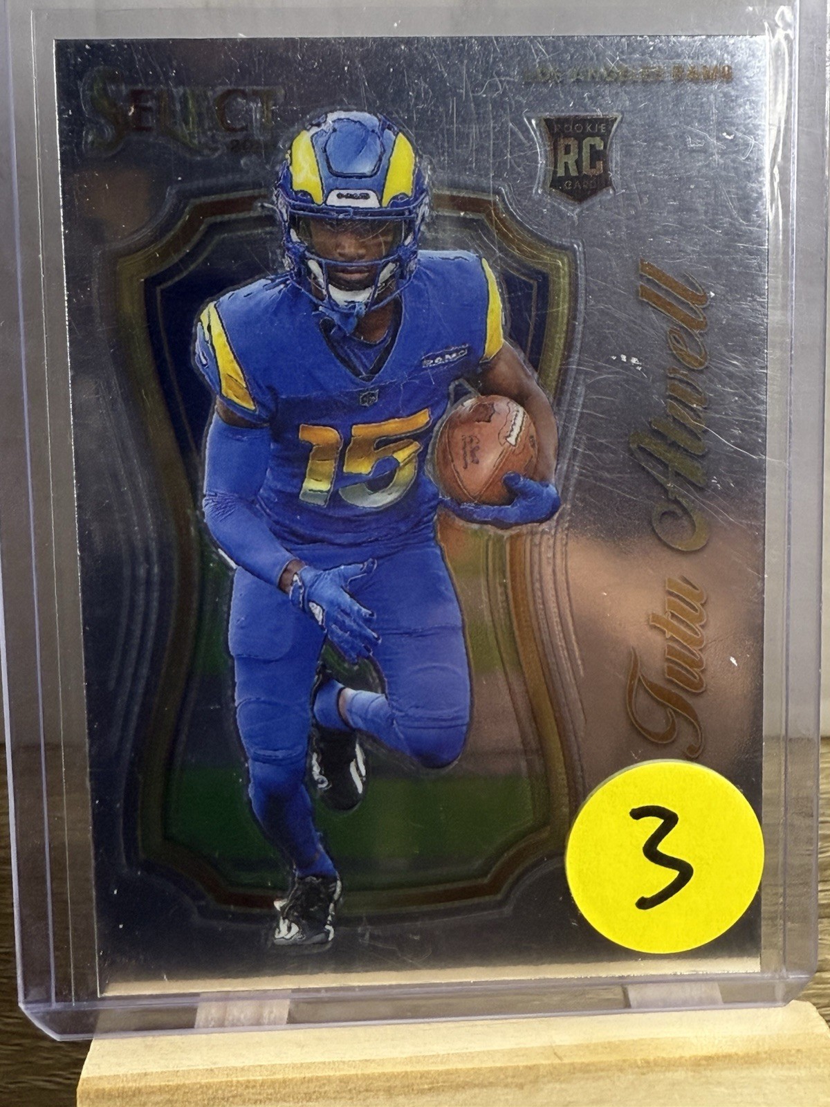 2021 Panini Select - Select Certified Rookies Tutu Atwell #SCR-22 (RC)