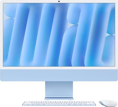 APPLE iMac 2024 24 Zoll 4,5K 512GB SSD 16GB RAM Apple M4 blau MWV33D/A !!!