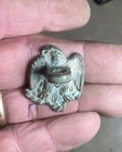 Neat Civil War era drum part with eagle-Found Ft. Craig New Mexico in the 1960's